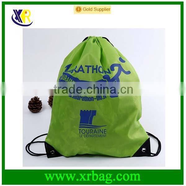 Promotional New Design Foldable Drawstring Backpack Bags