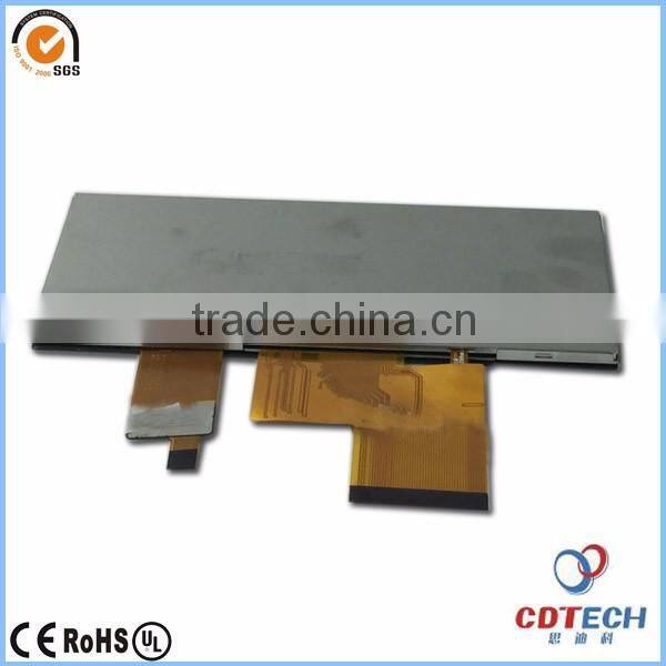 3.9 inch bar type TFT LCD display with touch panel 3.9 inch 480x128 touch screen S039WQ01-CT2