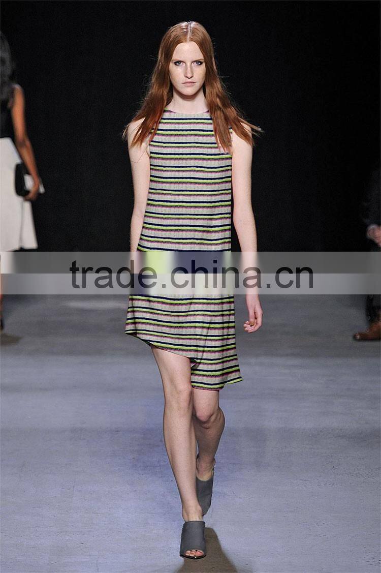 2016 factory direct sell for young lady's fashional T/R/L rib knitted fabric