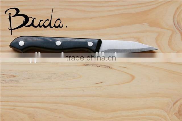 11pcs Household stainless steel kitchen knife set with wooden board BD-KS561