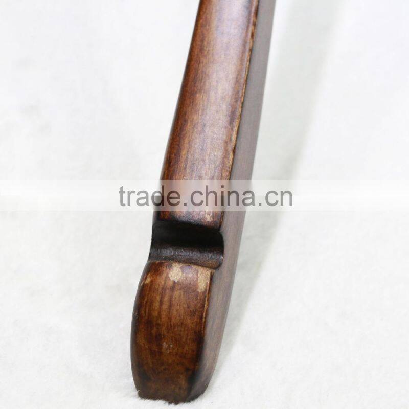 Anti slip wooden coat hanger for clothes display