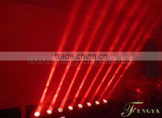 8X10W RGBW 4 in 1 led beam moving bar light or Led Beam Rotating Bar