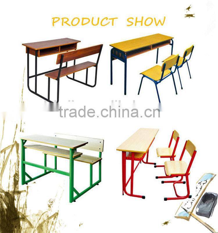 student study furniture reading desk college student desk and chair school furniture set Used school furniture