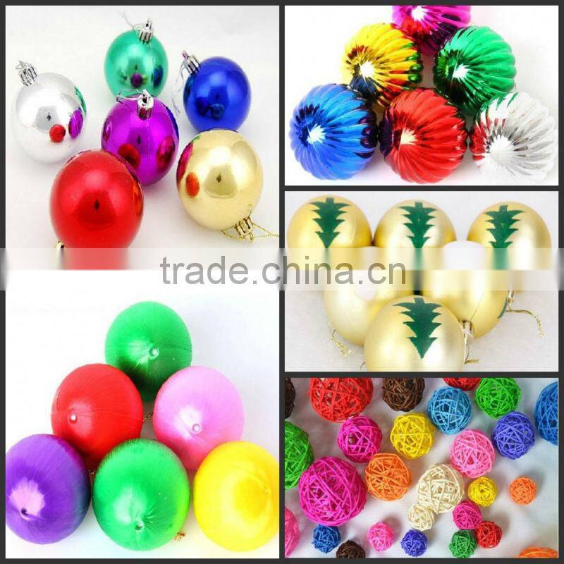 high quality shiny silver christmas ball big christmas hanging balls