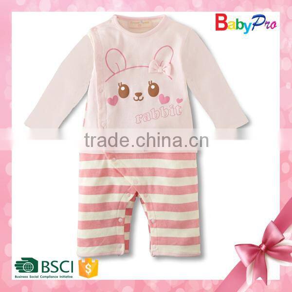2015 hot sale baby clothes cute baby romper cotton baby romper