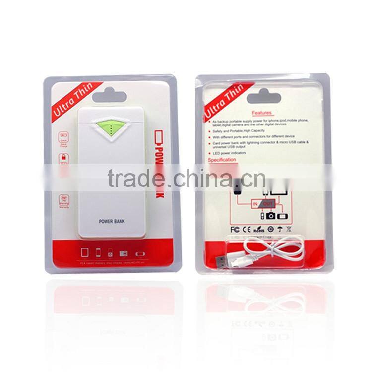 2016 New design universal smart usb 8000mah universal battery charger