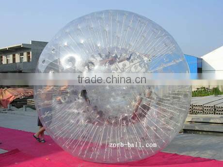 inflatable shinning zorb ball