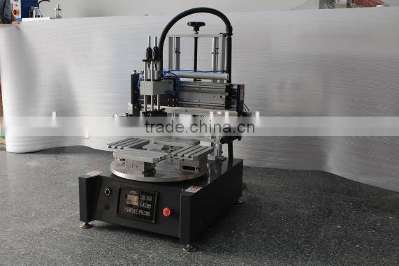 1 color 4 stations rotary screen printing machine