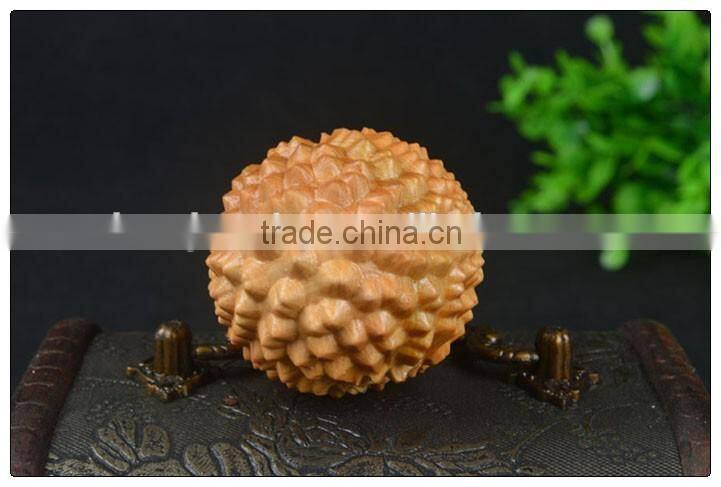 western red cedar durian message ball,mini wooden carfts