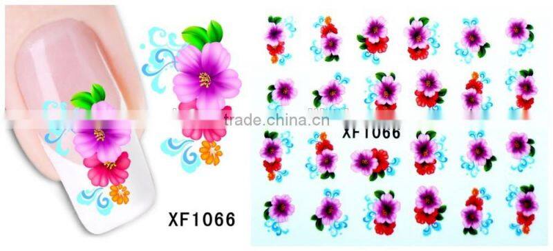 new fashion 2016 Japan style water transfer nail art sticker for DIY nail art decoration