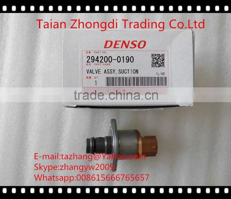 DENSO genuine and new suction valve SCV 294200-0190 in stock