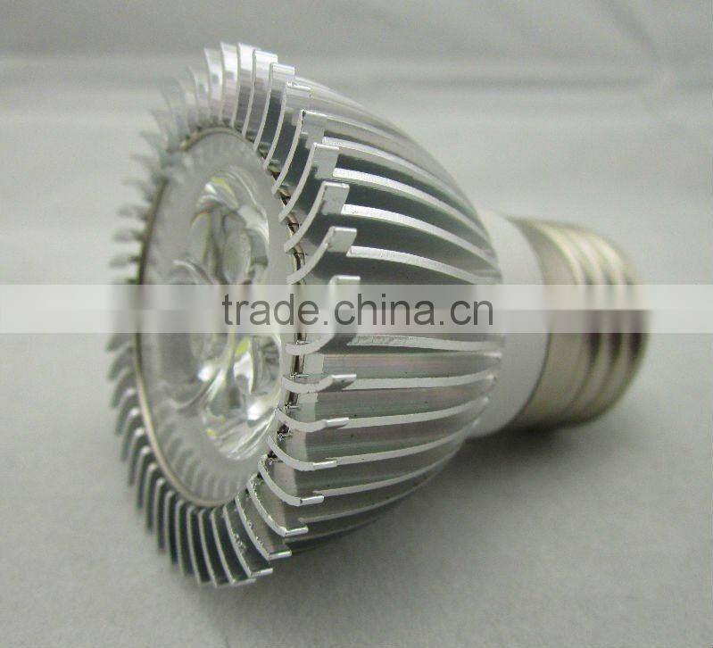 High power led spot light GU10/E27/MR16 energy saving spot light