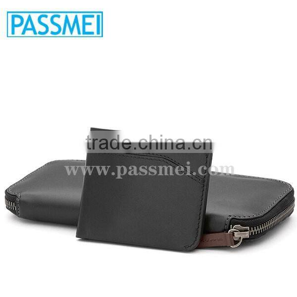 Slim Good Quality Card Bag Box Card Holder Leather For Phone