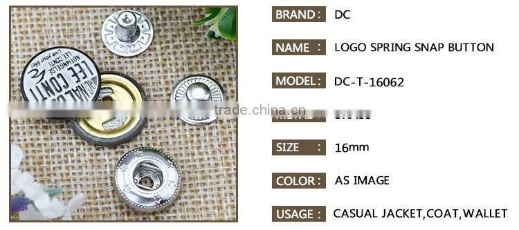 Custom Metal Snap Fastener,Clothing Snap Button for Leather and Coat