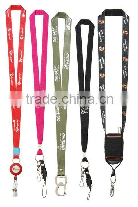 2014 Fashion Customized Work ID Card Lanyards