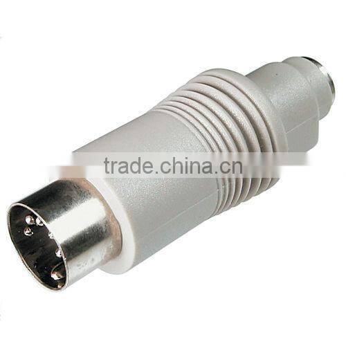 Mini Din 6 Pin Female to 5 Pin AT Male Keyboard Adapter Convertor