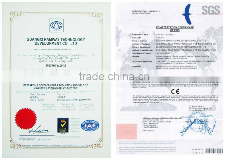 DS902E-B-60A power switching relays