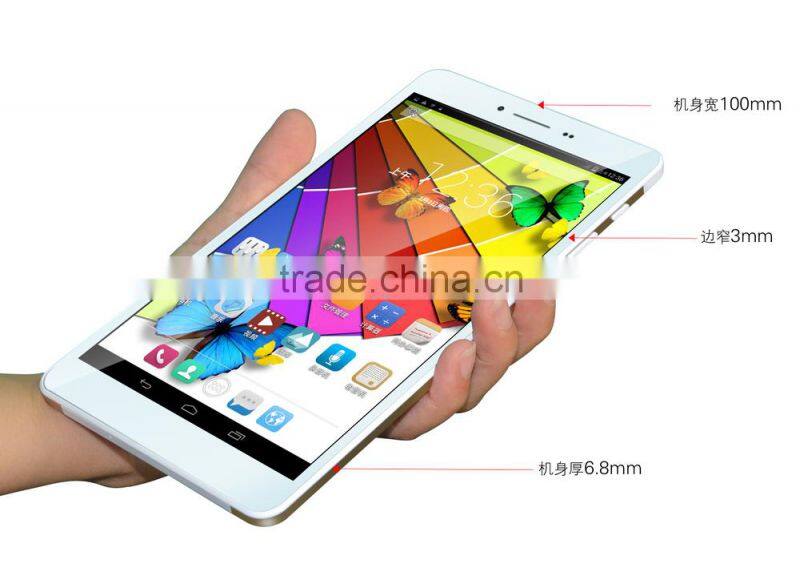 OEM 7 inch OctaCore MTK6595 3G Phone call tablet pc IPS screen Dual Sim card 32GB/64GB Bluetooth GPS