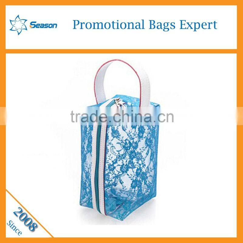 Small cosmetic bag mirror cosmetic bag material pvc transparent cosmetic bag