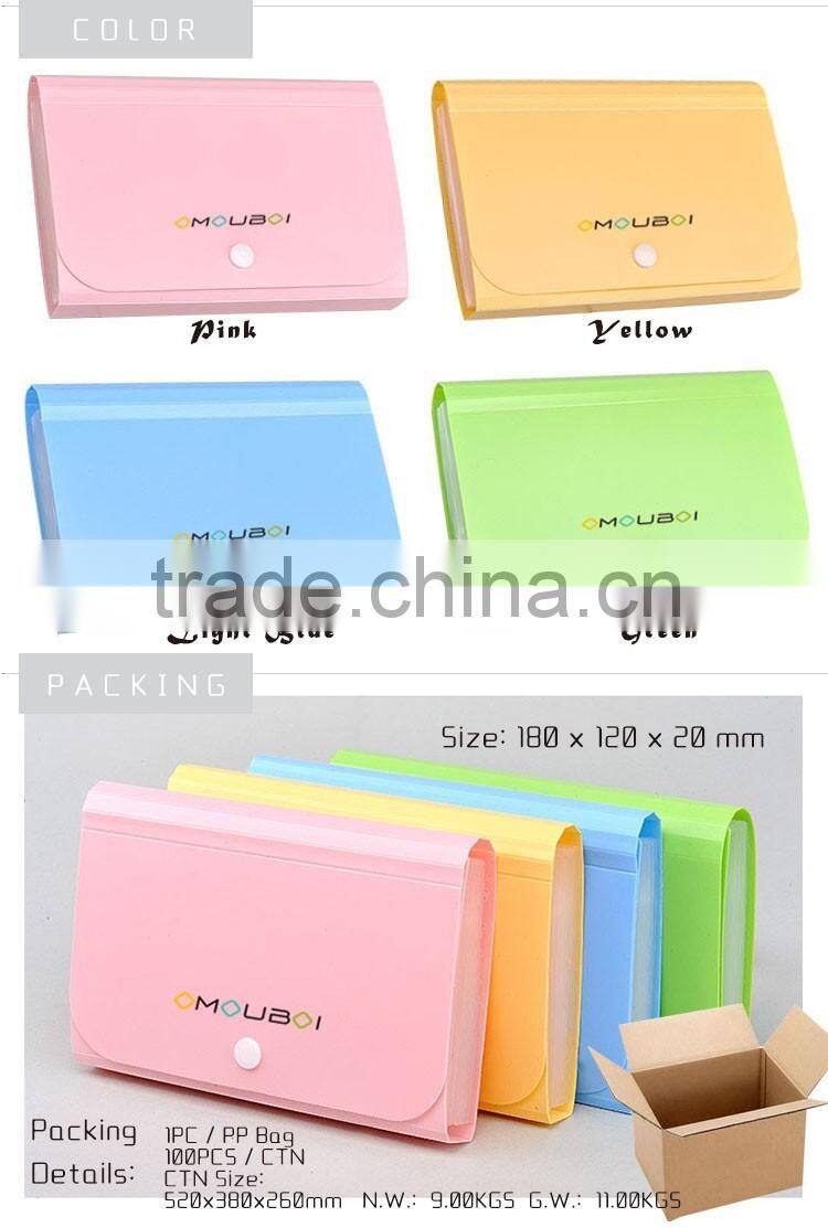 2016 new design custom file folder briefcase