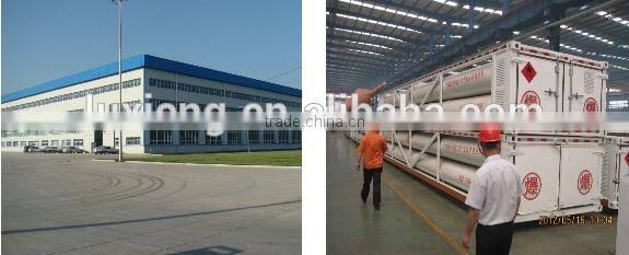 H6 CNG tube trailers for mobile gas containment needs, high pressure 250bar