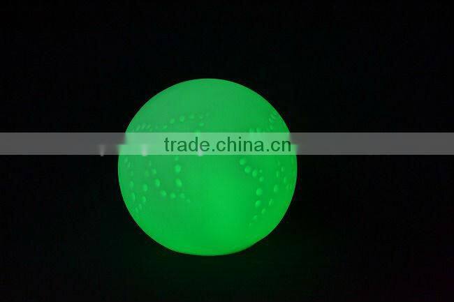 LED color changing ball light Creative Flashing light colorful plastic lamp for holiday