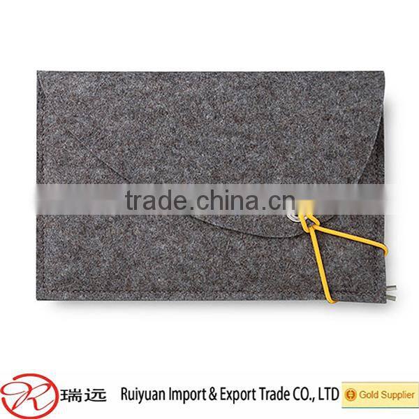 13'' Green felt laptop sleeve ,laptop bag for teenage new for 2015