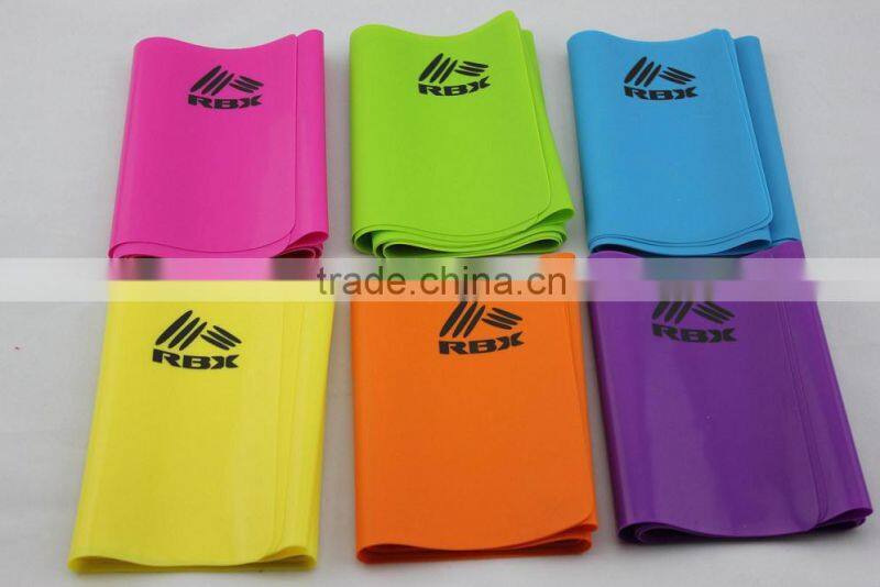 Yoga Pilates Type Elastic Stretch Exercise Latex Resistance Band
