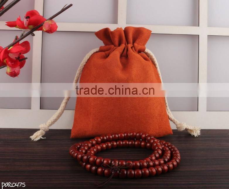 In Stock Colorful Suede Bag For Jewelry