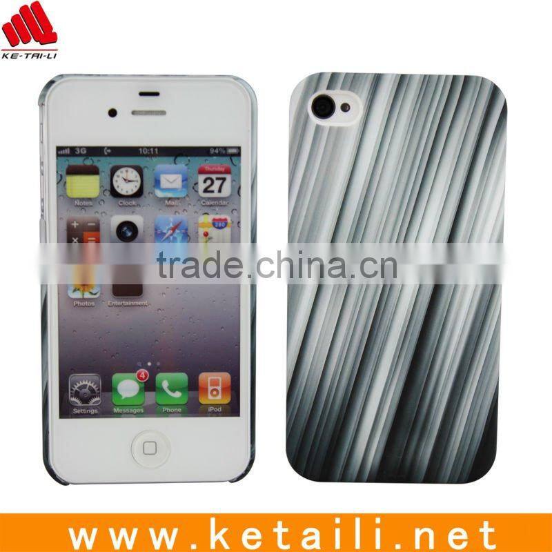 Rubberized hard plastic handphone case for iphone