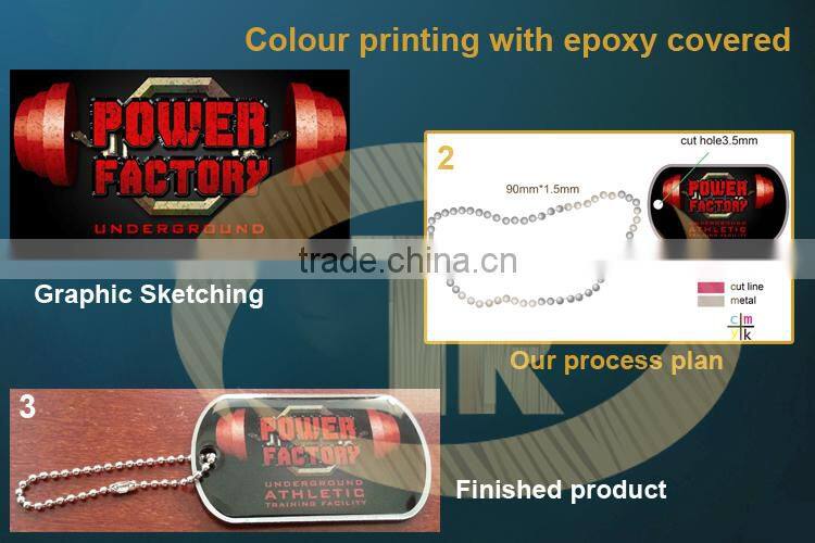 Special stylist new dog tag with chain