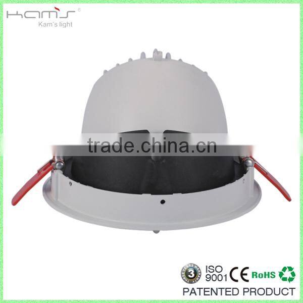 Wholesale commercial 3years warranty CE 20w 25W cob adjustable led ceiling downlight