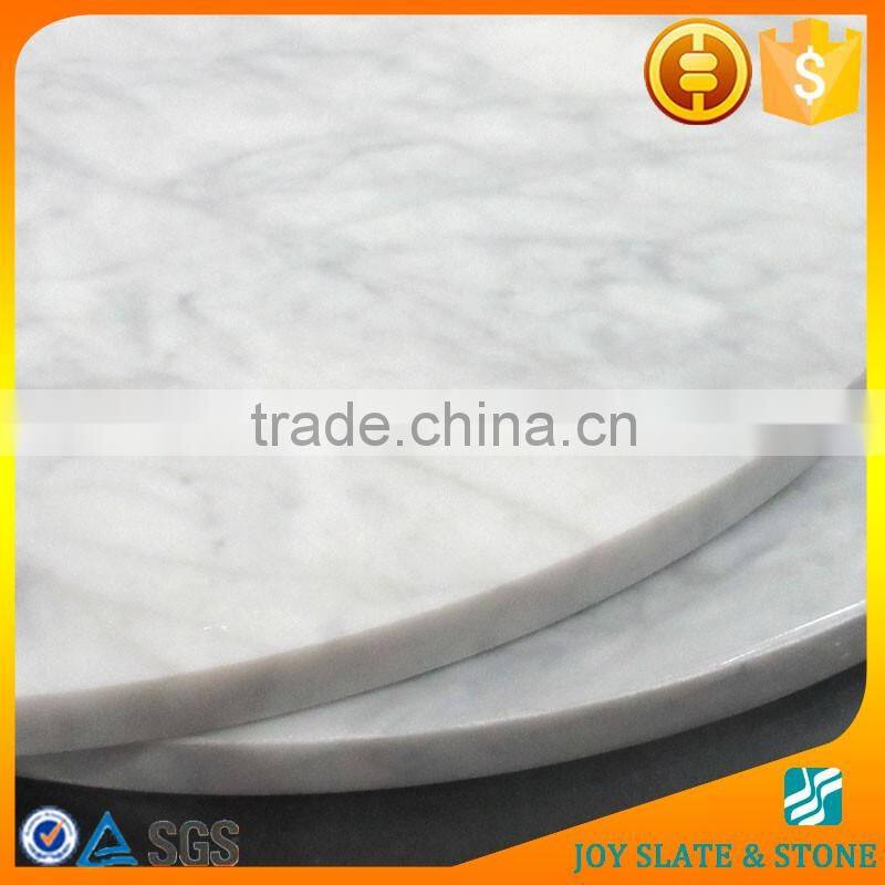 Natural marble dining set/carrara marble tray
