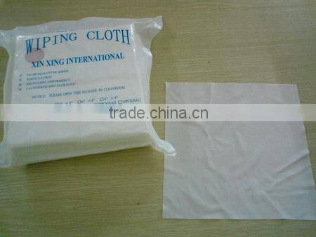 cleanroom industry use 9"x9" white 180gsm wiper