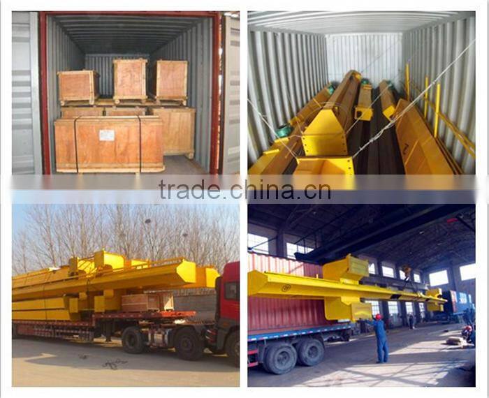 High quality double beam trolley goliath crane