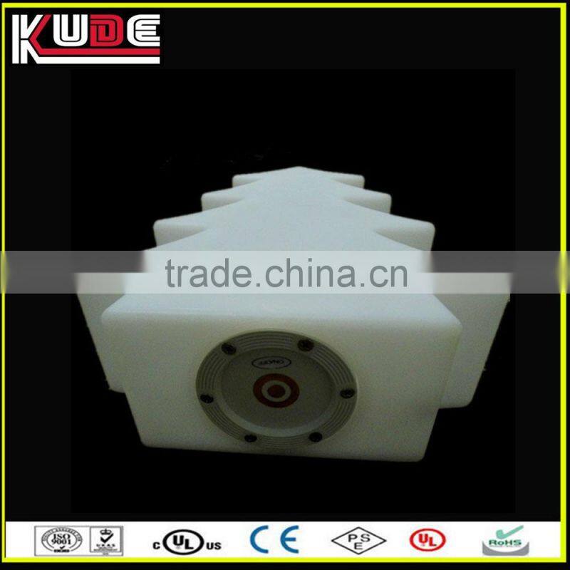 PE plastic waterproof outdoor color changing lighted christmas tree