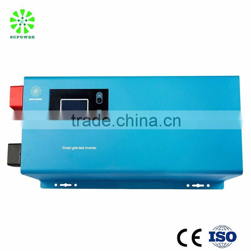 Grid Tie 2HP air conditioner 60Hz 48v 220v dc ac 3000w pure sine wave inverter