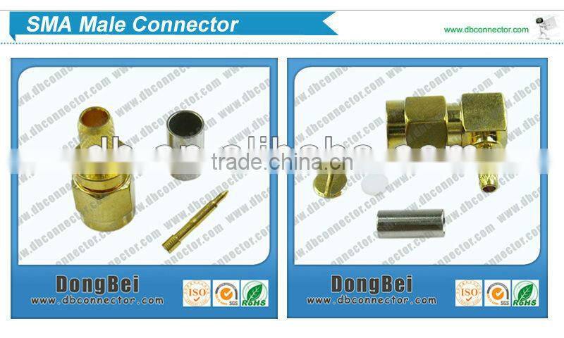 sma jack female RF cable connectors pcb