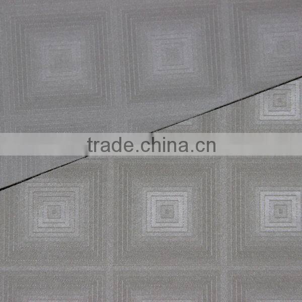 3D affection embossed wallpaper material is Semi PU leather