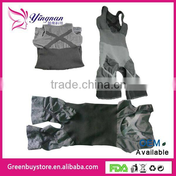Natural Bamboo Charcoal Slimming Suit, Magic Slimming Body Shaper
