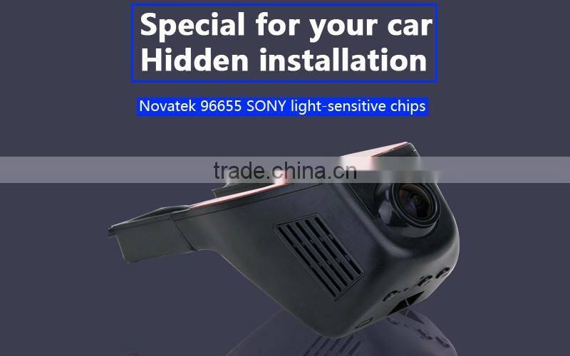 Novatek 96658 car DVR support phone Wifi connection