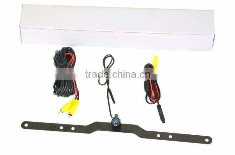 Universal cars license plate backup camera with IP67 waterproof