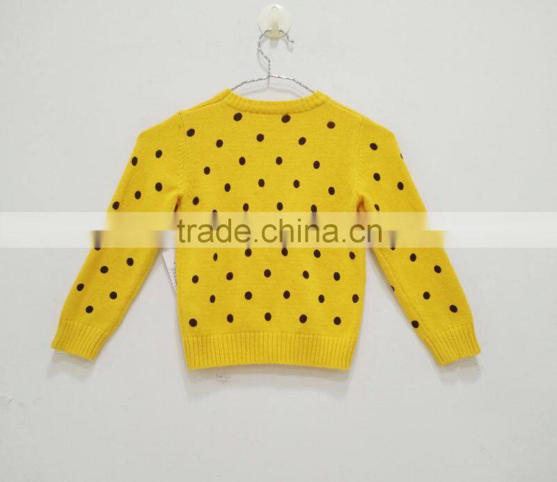 new design girl sweater, kids crew neck sweater, knitting patterns children sweater