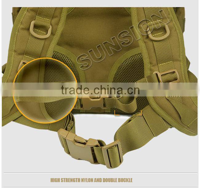 1000D Cordura or Nylon fabric Tactical Backpack ISO/SGS