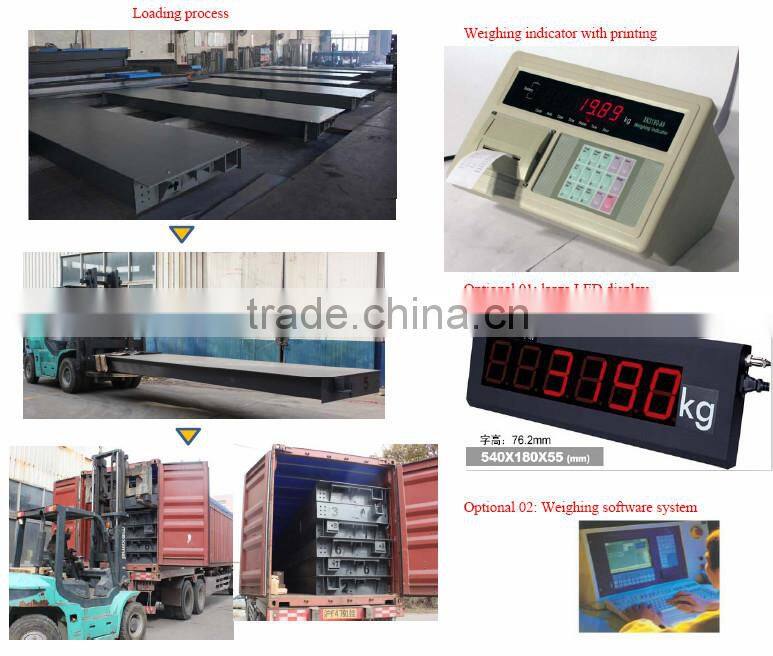 LAMBRY 30ton/60ton/80ton/100ton/150ton electronic truck scale