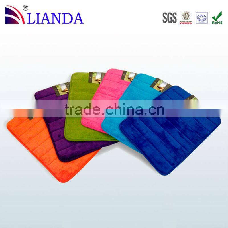 Modern Khaki Indoor Kitchen Area Rug Anti-Fatigue Floor Mat