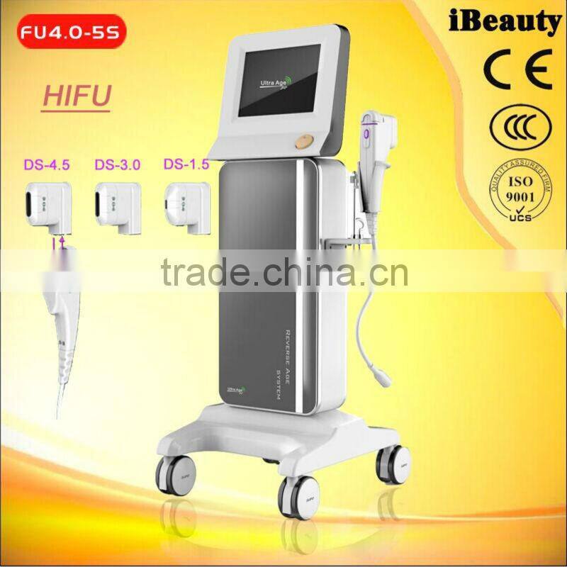 skin lifting korea high intensity focused ultrasound system hifu/rf skin tightening system