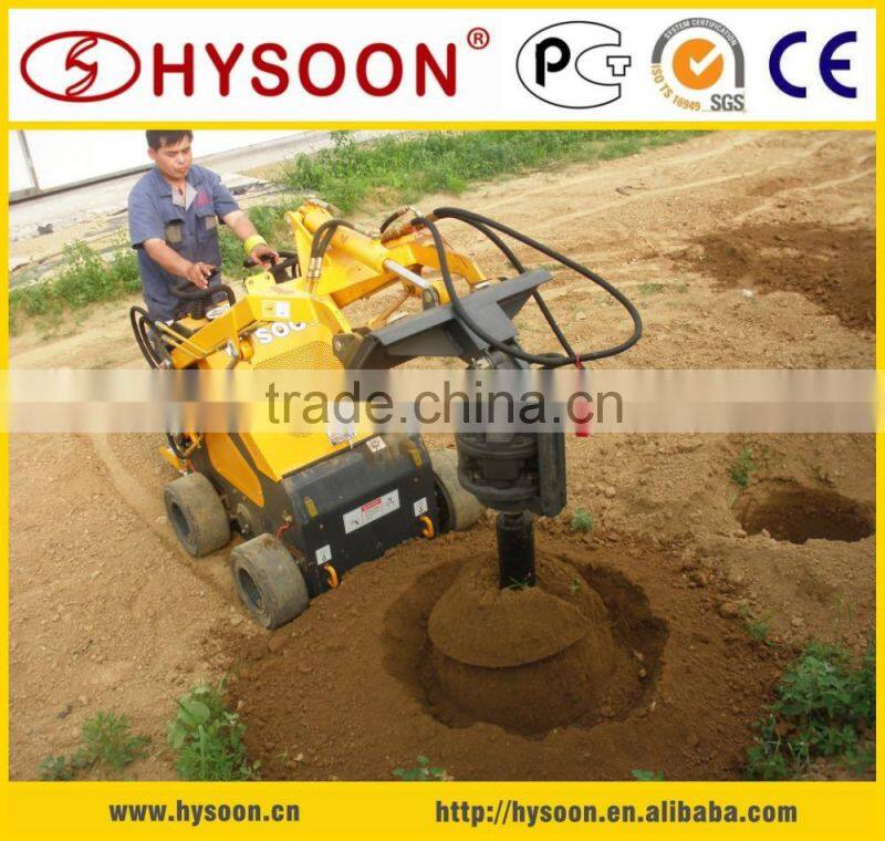 China HYSOON HY380 farm mini loader