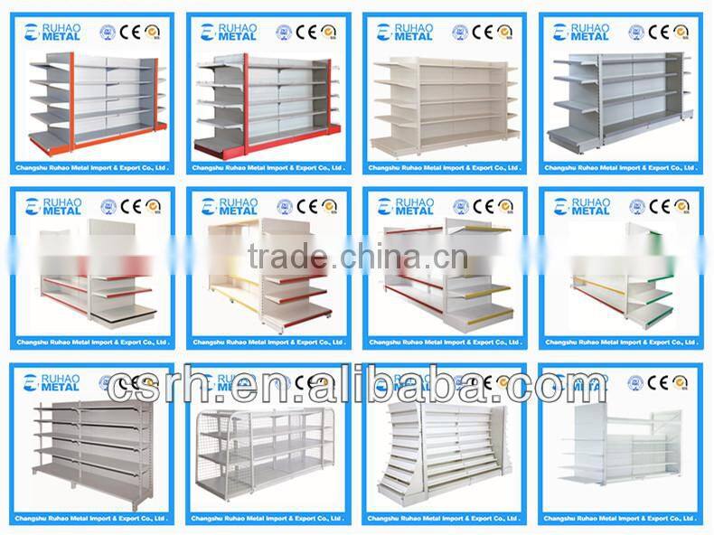 RH-HSXH01 Supermarket Cosmetic Shelf Display Rack With Light Box