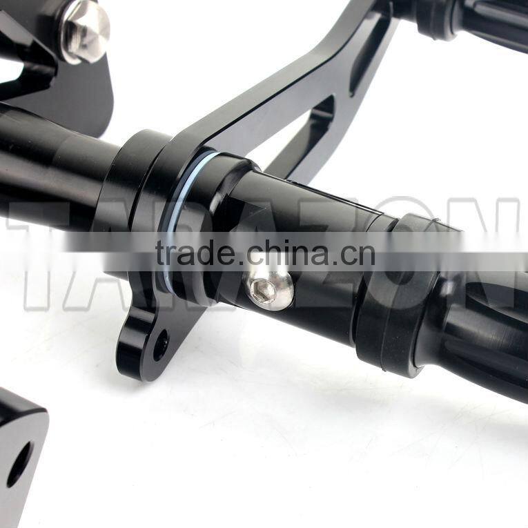 Aluminum alloy motorcycle Forward controls Rear sets for harley